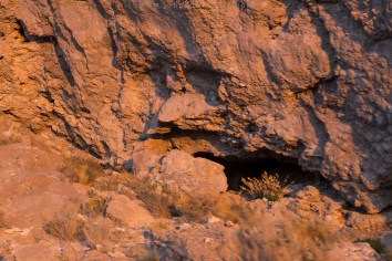 Tumbas incas nas encostas